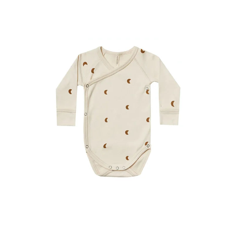 Baby Bodysuit – Cotton Newborn Long Sleeve Bodysuit with Optional Pants (1-2Y)