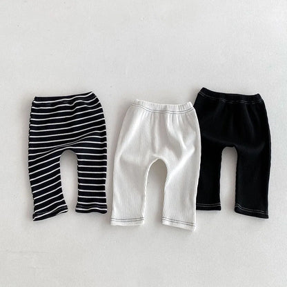 Autumn Baby Pants – Korean Style Toddler Solid Big PP Leggings, Infant Cotton Slim Fit Trousers (0-3Y)