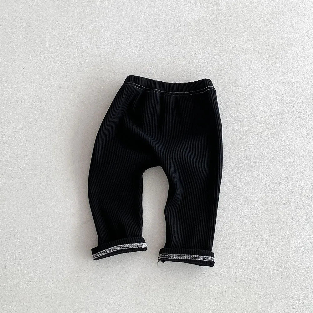 Pantalon d'automne pour bébé – Leggings coréens en PP massif pour tout-petits, pantalon slim en coton pour bébé (0-3 ans)