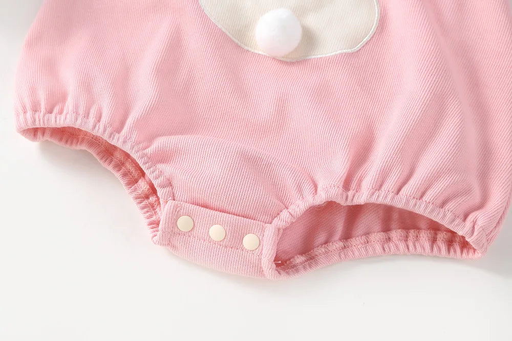 Sommer-Bodysuit für Babys mit Tiermotiv – Süßer Einteiler mit Rundhalsausschnitt für 0–2 Jahre