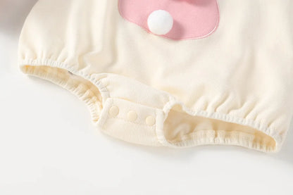 Sommer-Bodysuit für Babys mit Tiermotiv – Süßer Einteiler mit Rundhalsausschnitt für 0–2 Jahre