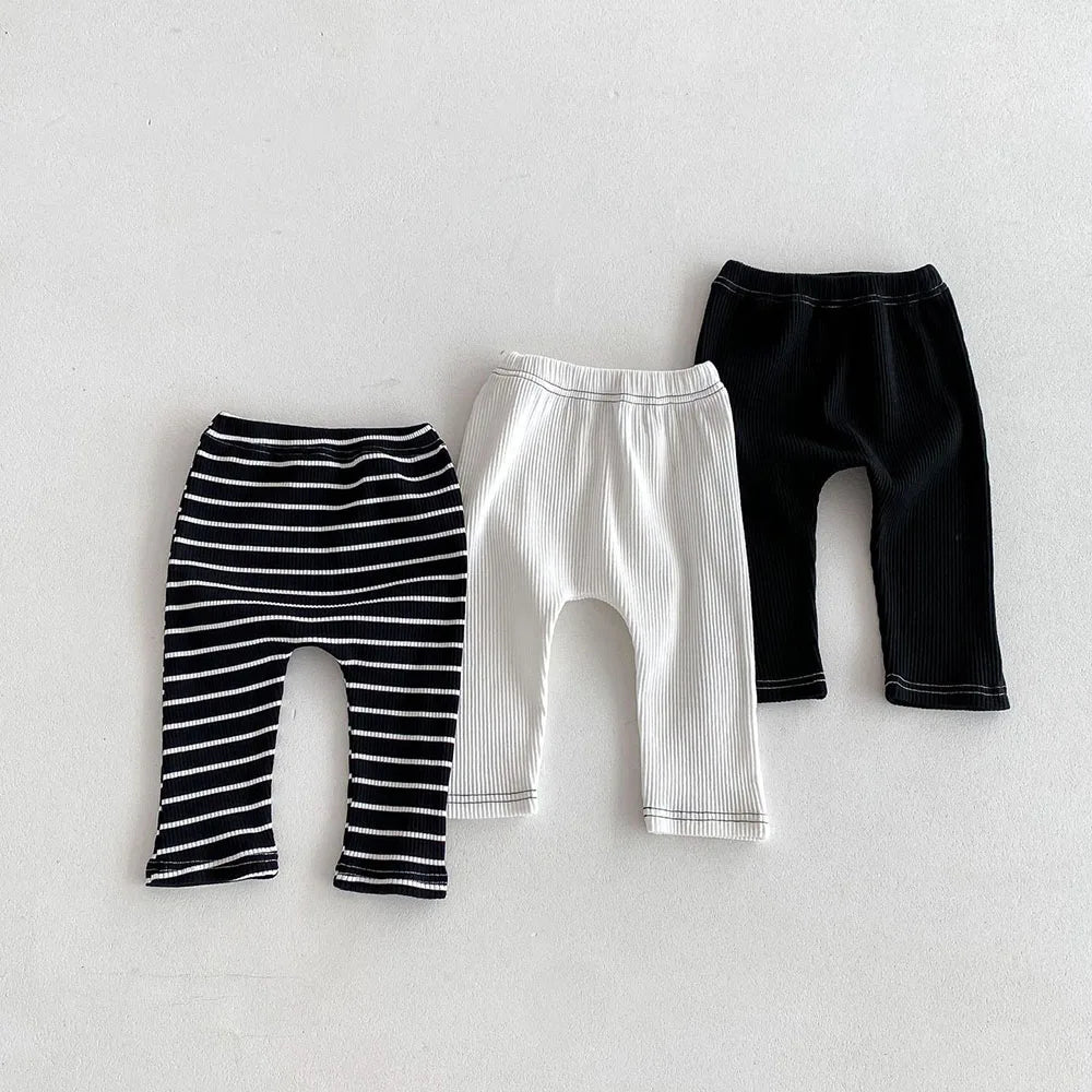 Pantalon d'automne pour bébé – Leggings coréens en PP massif pour tout-petits, pantalon slim en coton pour bébé (0-3 ans)