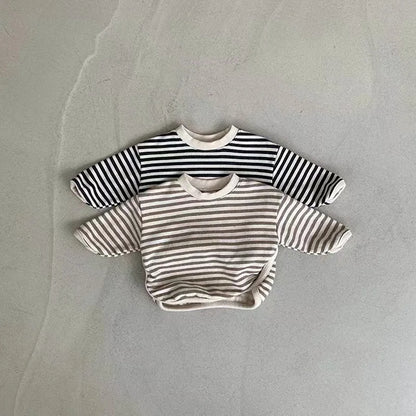 Autumn Baby Hoodie & Striped Sweatshirt for Boys and Girls – Toddler Tops