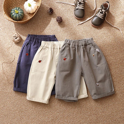 Baby Children’s Casual Pants – Embroidered Cartoon Design for (1-5Y)