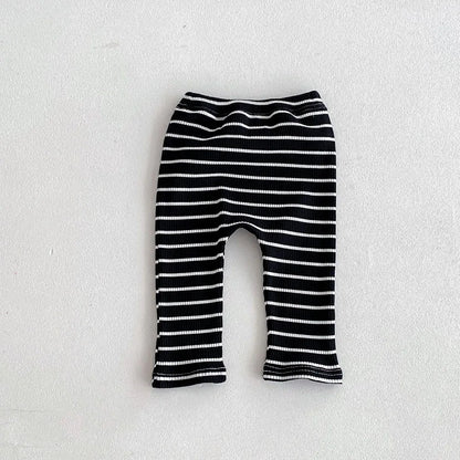 Herbstliche Babyhosen – Einfarbige große PP-Leggings für Kleinkinder im koreanischen Stil, Slim Fit-Hose aus Baumwolle für Kleinkinder (0–3 Jahre)