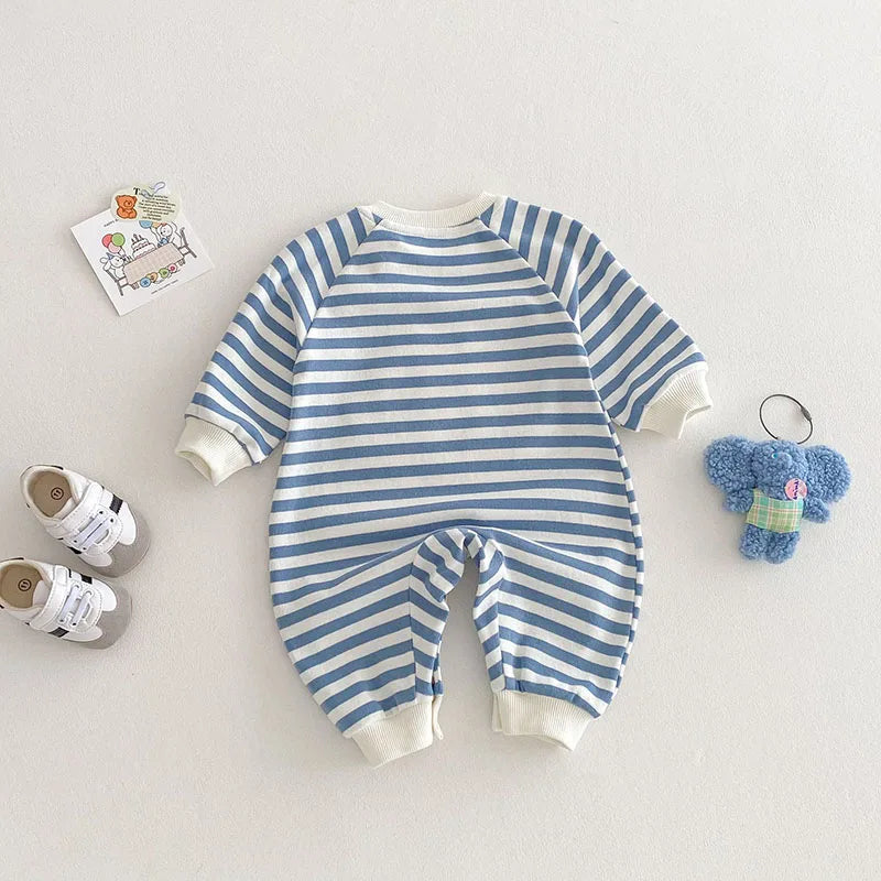 Barboteuse bébé printemps – Combinaison mignonne à motif abeille (0-2 ans)