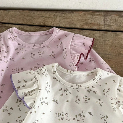 Pyjama bébé – Grenouillère à pois pour petites filles (1-3 ans)