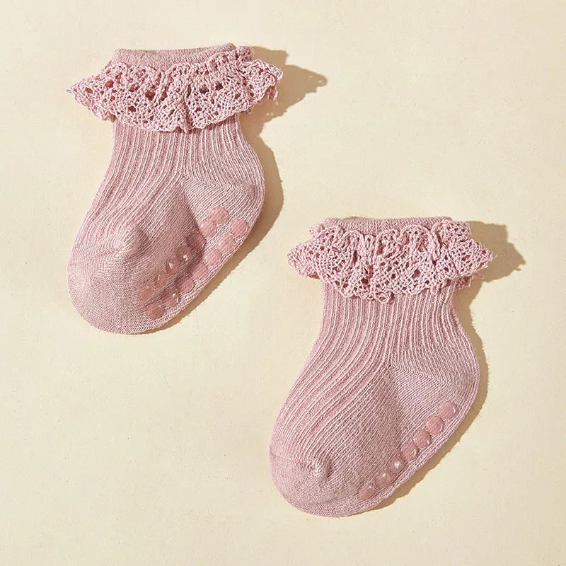 Lot de 6 paires de chaussettes d'automne pour bébé MILANCEL (6 couleurs)