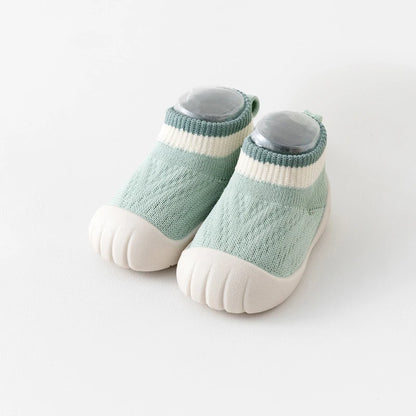 Chaussons bébé 0-3 ans – Chaussettes antidérapantes à semelles souples pour nourrissons et tout-petits (automne/hiver)