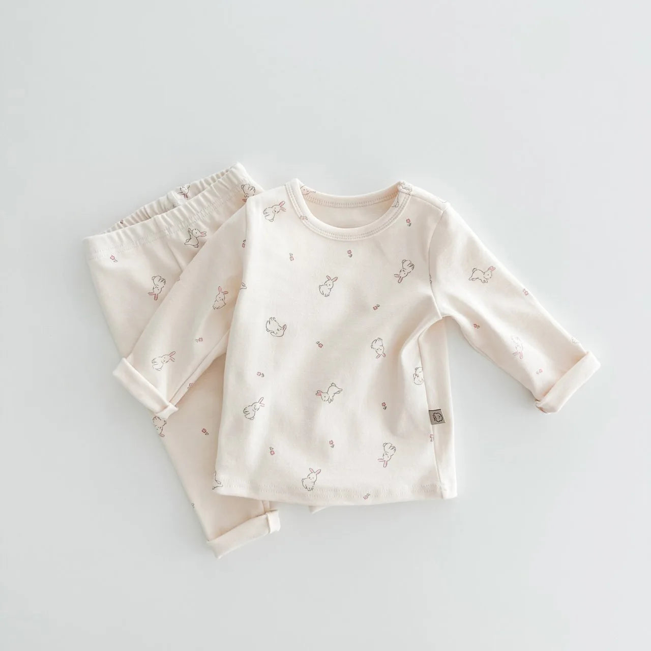 Pyjama en coton à imprimé floral pour enfant – Style coréen (bébé et tout-petit)