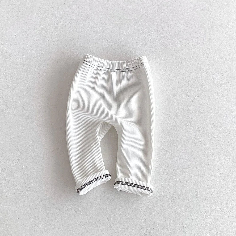 Pantalon d'automne pour bébé – Leggings coréens en PP massif pour tout-petits, pantalon slim en coton pour bébé (0-3 ans)