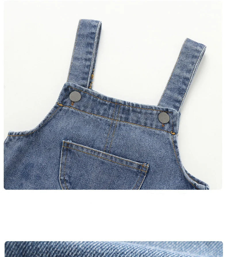 Neue Ankunft Kinder Kleidung Baby Mädchen Jungen Overalls Solide Kurze Stil Kleinkind Denim Overol Overalls