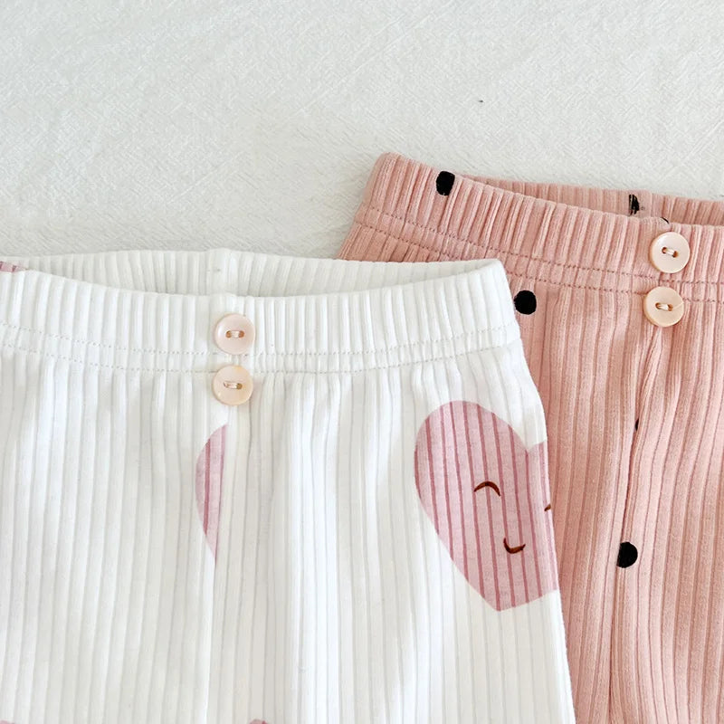 Pyjama bébé – Grenouillère à pois pour petites filles (1-3 ans)