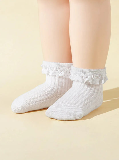 Lot de 6 paires de chaussettes d'automne pour bébé MILANCEL (6 couleurs)