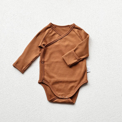 Baby Bodysuit – Cotton Newborn Long Sleeve Bodysuit with Optional Pants (1-2Y)